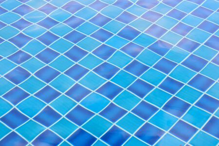 Texture of swimming pool tileの写真素材