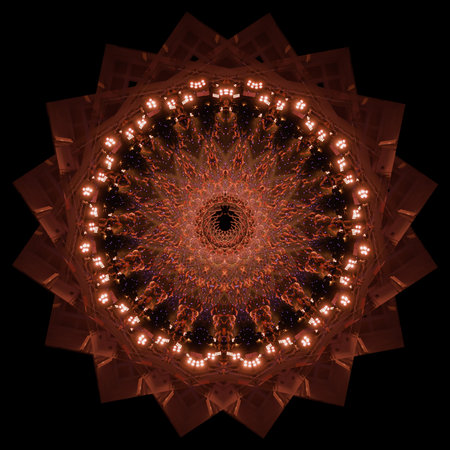 Abstract texture background for design. Stage light and smoke on stage, lighting and spotlightsの写真素材