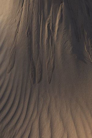 Texture of sand and earth, sand dunes and mountains