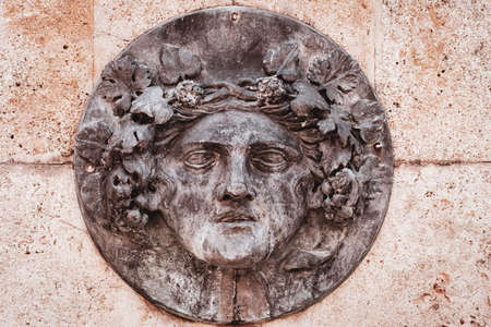 Greco Roman style fontの写真素材