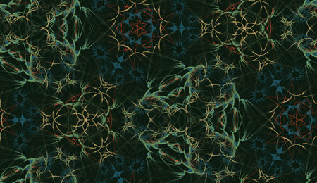 Dark green abstract background for textile, pattern.