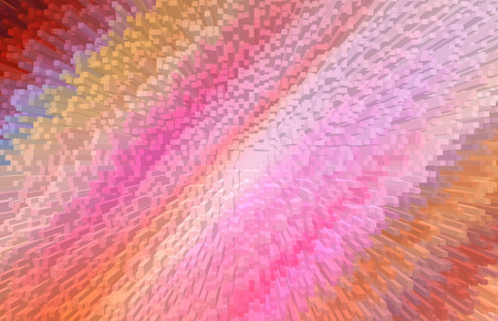 Abstract colorful 3D extrude background.の写真素材