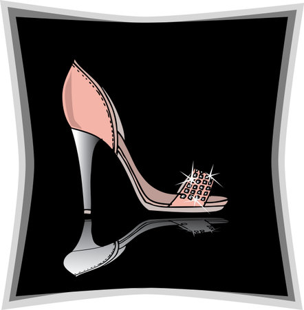 fashion shoeのイラスト素材