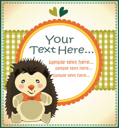 baby shower cardのイラスト素材