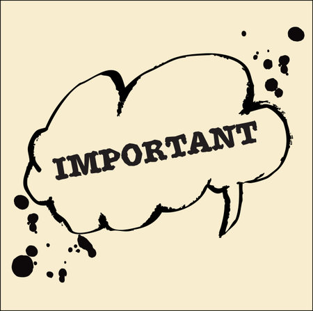 important abstract grunge rubber stampのイラスト素材