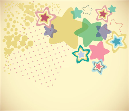 background with starsのイラスト素材