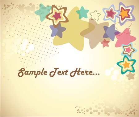 background with starsのイラスト素材