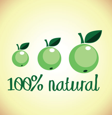 vector label for bio   organic productのイラスト素材