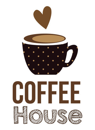 Coffee Menu  Coffee Houseのイラスト素材