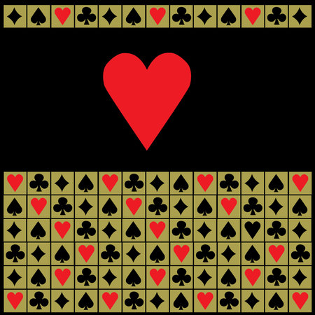 Love, Valentine's background with heartのイラスト素材