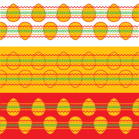 Eggs for Easter holiday celebrationのイラスト素材