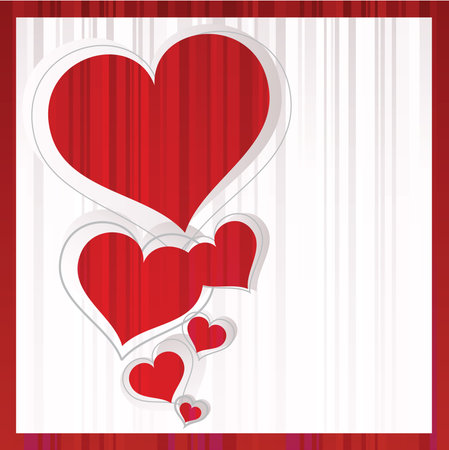 Love greeting card. Valentines day.のイラスト素材