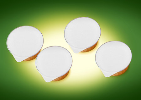 Pate packaging compositionの写真素材