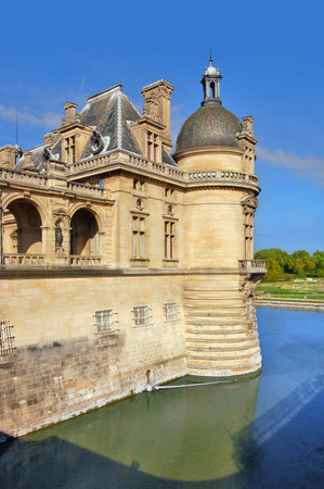 Chantily chateau, Franceの写真素材