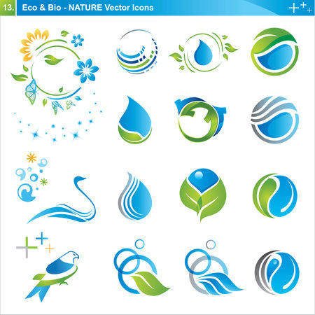 Icon design elementsのイラスト素材