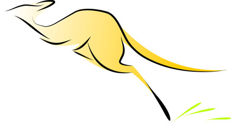 Kangarooのイラスト素材