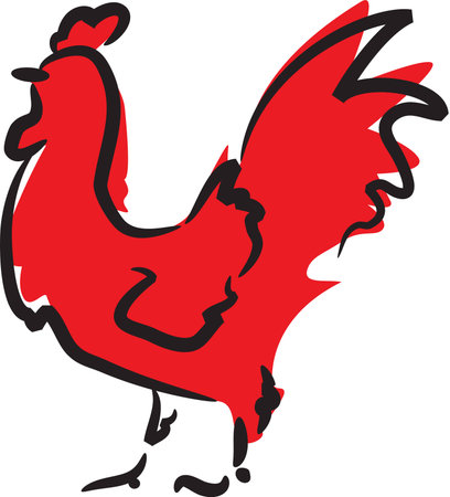 Cockerelのイラスト素材