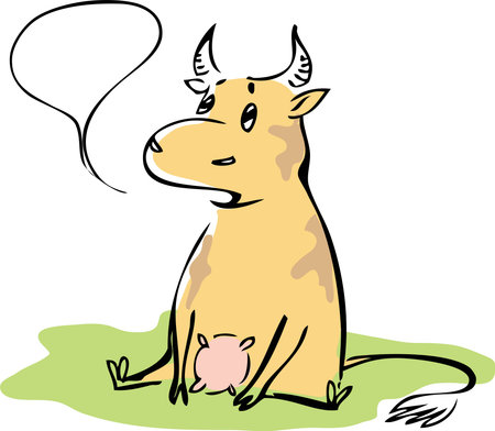 Mooのイラスト素材