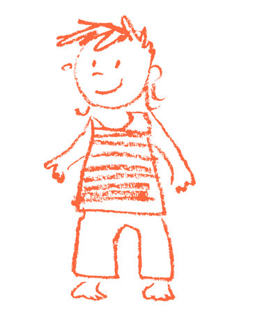 My daughterのイラスト素材