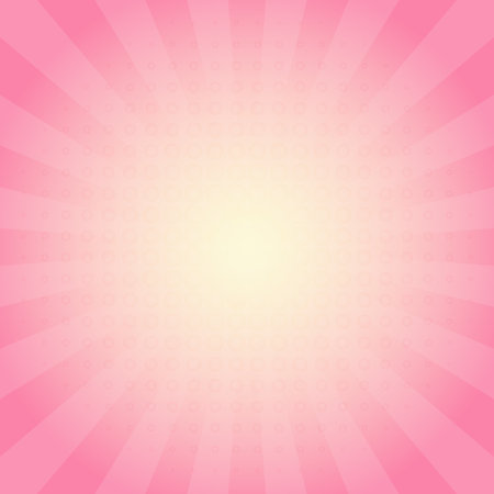 Comic speech bubble pink background vector illustrationのイラスト素材