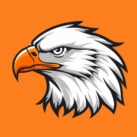 Eagle sports mascot vector illustrationのイラスト素材