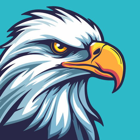Eagle sports mascot vector illustrationのイラスト素材