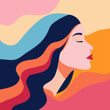 International Women's Day concept art vector illustrationのイラスト素材