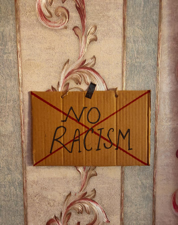 Image against racism activity in the worldの写真素材