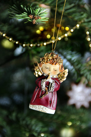 Christmas funny angel decoration