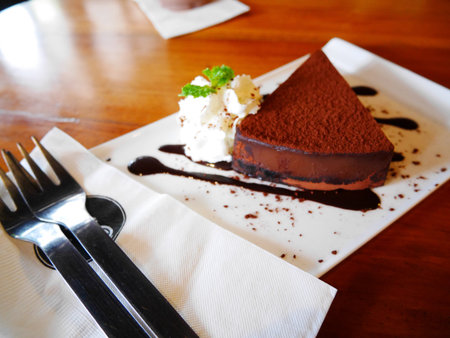 Sweet chocolate cakeの素材
