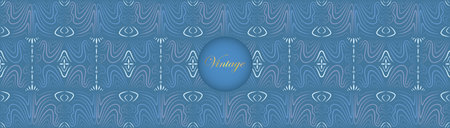 Abstract pattern vintage seamless oriental indian background, Abstract pattern background. Vintage decorative chakra elements. Hand drawn background. Islam, Arabic, Indian, ottoman motifsのイラスト素材