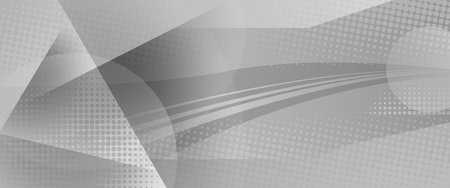 Abstract pattern white and gray with circles and halftone dots.  Gray pointing and dot backdrop with gradient.  Vector wallpaper pattern abstract grey background modern wallpaper futuristic graphic.のイラスト素材