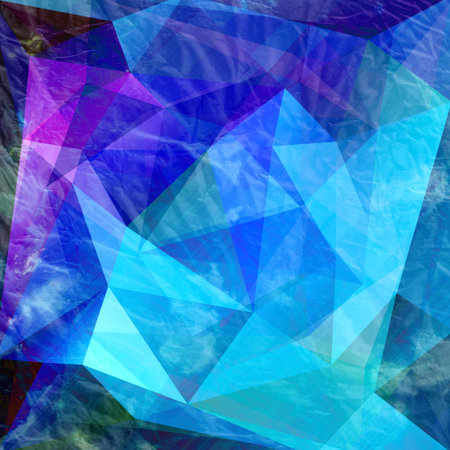 beautiful colorful abstract background with triangles
