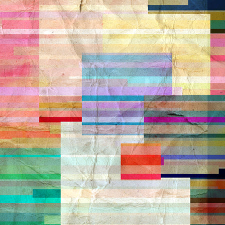 Bright colorful abstract background of the various elements on watercolor background 
 の写真素材