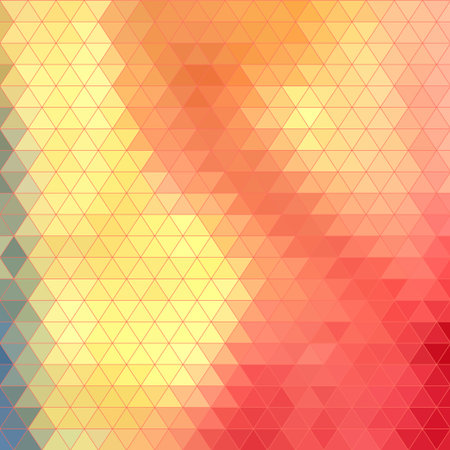 bright multicolored abstract pattern of polygonsのイラスト素材