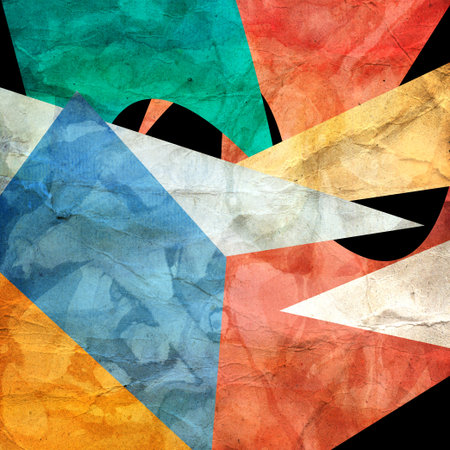 graphic a abstract background with geometric elementsの写真素材