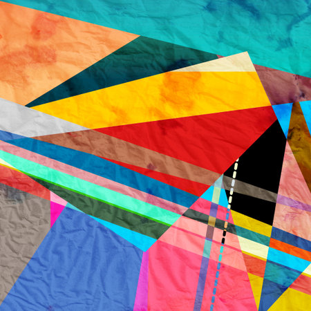 graphic a abstract background with geometric elementsの写真素材