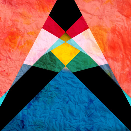 graphic a abstract background with geometric elements