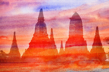 Photo beautiful Buddhist temples in Zen Thailandの写真素材