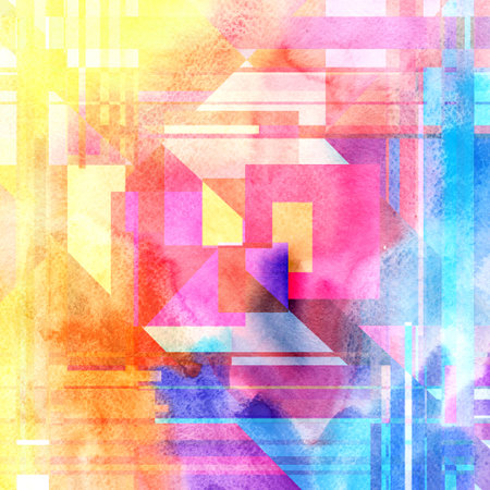 Abstract watercolor backgroundの写真素材