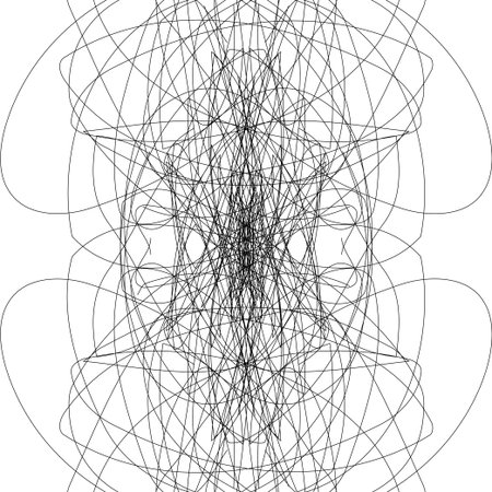 Abstract unusual strokes fantastic background on whiteのイラスト素材