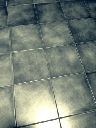 Gray floor