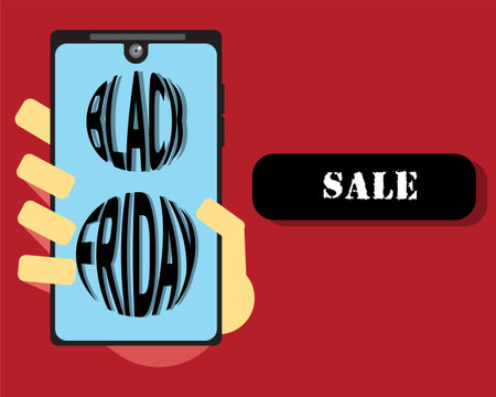 Black Friday Sale banner. Design for black Friday sale.のイラスト素材