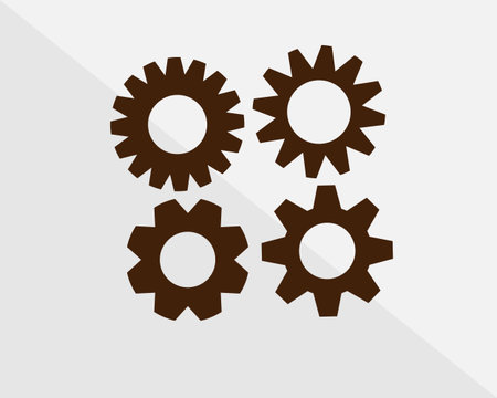 Setting icon vector, Tools, Cog, Gear Sign. Help options account concept. Trendy Flat style for graphic design,  Web site, social media, UI, mobile appのイラスト素材