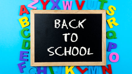 Back to School Concept after pandemic has ended.の写真素材