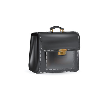 briefcase, leatherのイラスト素材