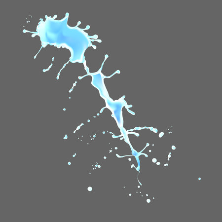 Drops splashes vectorのイラスト素材