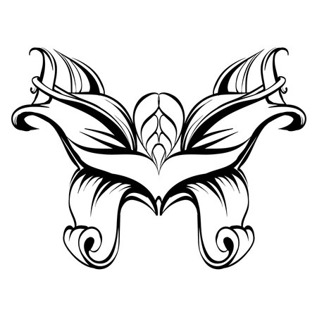 decorative elements in vintage style for decoration layout, framing, for advertising, vector illustration handsのイラスト素材
