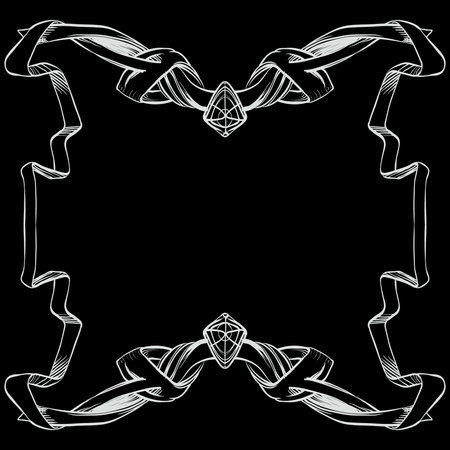 vintage design element print tattoo vector illustrationのイラスト素材