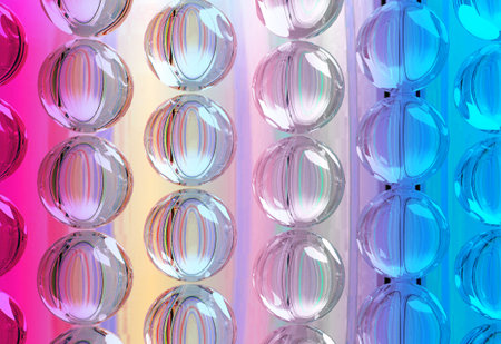 texture abstract color circles